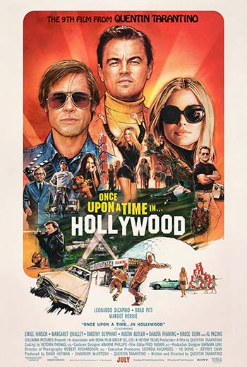 onceupon a time in hollywood afiş